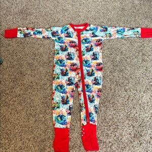 Bamboo Necessities Colorful Pixar  One Piece bamboo handsaws exclusive Pajama